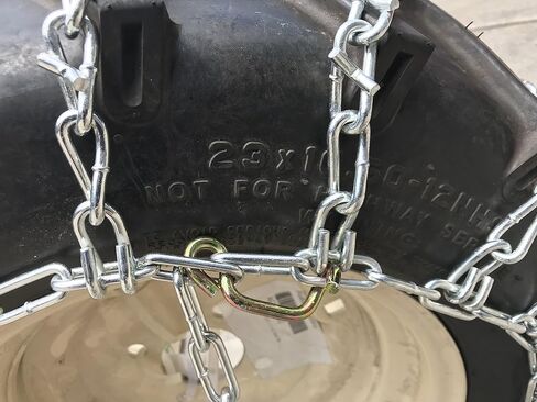 TireChain.com 20x10x8، 20x10x10 V-BAR سلاسل إطارات الجرارات متوسطة التحمل in Saudi Arabia
