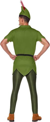 Spirit Halloween Disney Adult Peter Pan Costume | Officially Licensed | Couples Costumes in Saudi Arabia
