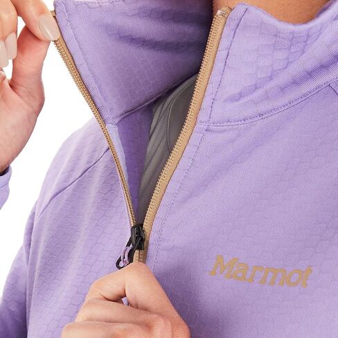 Marmot Leconte Fleece 1/2 Zip Paisley Purple LG in Saudi Arabia