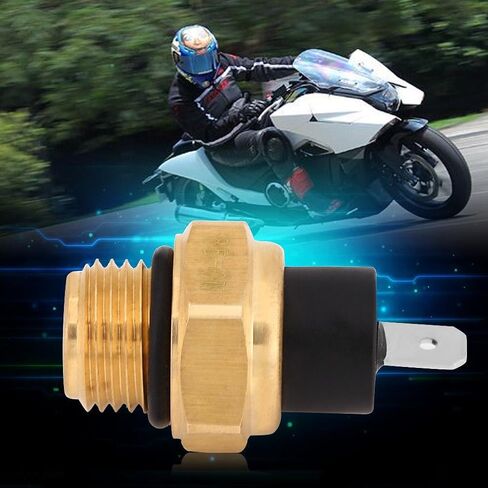 Interruttore Dylan 150,Fan Switch Water Temperature Sensor Switch Powersports Switches,Yellow + Black for for VFR700F VFR750F VFR800 VTR1000F MT2 003 Vfr800 Fan Switch 1992 Shadow in Saudi Arabia