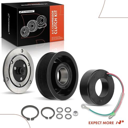 A-Premium A/C Compressor Clutch Kit Compatible with Honda CR-V 2.4L 2002-2006, Scroll Replacement in Saudi Arabia