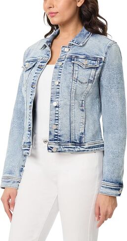 kensie Jeans for Women Forever Denim Outwear Jacket, Small to X-Large in Kuwait