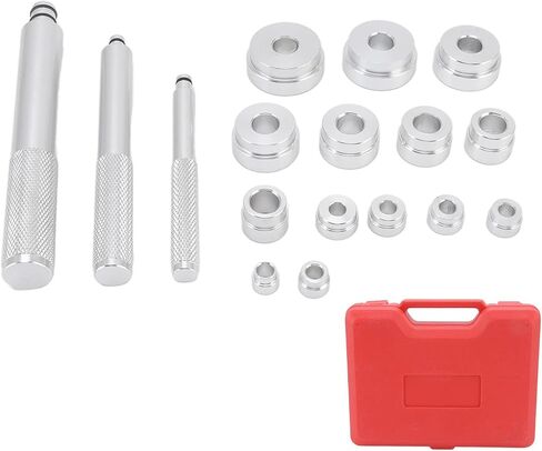 Bushing Driver Tool Set, 17 Pieces Bushing Driver Tool Set Wheel Bearing Race Seal Bush Driver Removal Kit Aluminum for Automotive in Saudi Arabia