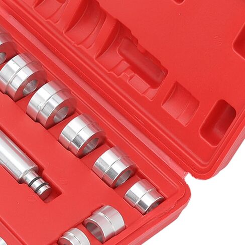 Bushing Driver Tool Set, 17 Pieces Bushing Driver Tool Set Wheel Bearing Race Seal Bush Driver Removal Kit Aluminum for Automotive in Saudi Arabia