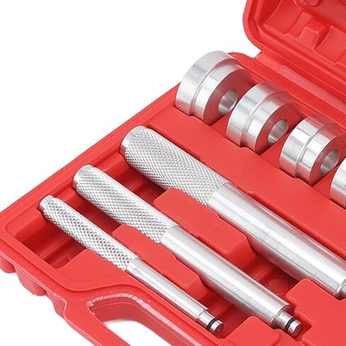 Bushing Driver Tool Set, 17 Pieces Bushing Driver Tool Set Wheel Bearing Race Seal Bush Driver Removal Kit Aluminum for Automotive in Saudi Arabia