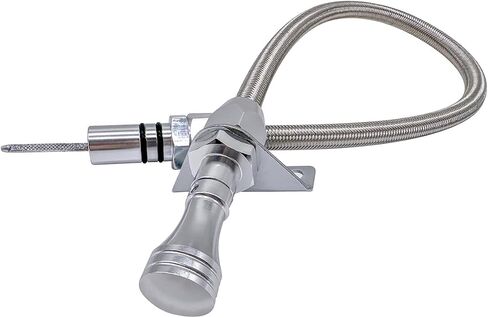 HAHAHA-8434 Compatible with FORD C6 TRANS FLEXABLE STAINLESS DIPSTICK.Compatible with Ford AOD (Silver) in Saudi Arabia