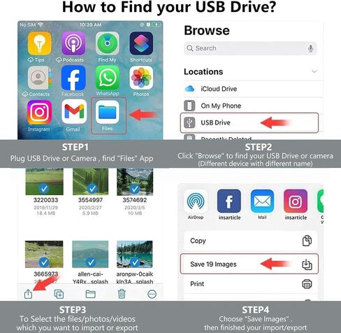 【معتمد من Apple MFi】 محول كاميرا Lightning إلى USB لأجهزة iPhone/iPad، محول كابل USB 3.0 OTG أنثى يدعم توصيل الكاميرا، محرك فلاش USB، قارئ البطاقات، لوحة مفاتيح MIDI، ماوس in Kuwait