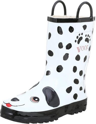 حذاء المطر الدلماسي من ويسترن شيف (طفل صغير/طفل صغير/طفل كبير) in Kuwait