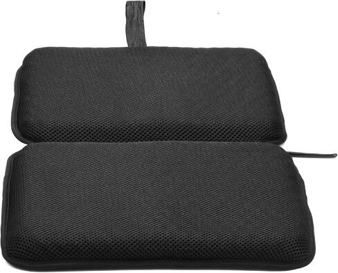 Portable Airplane Seat Cushion 20.5inch, Travel Foldable Bleachers Gel Seat Cuhsion Seat Cushion for Wheelchair Car Chair Seat Pads for Office Chair Camping Kayak Flights Stadium in Saudi Arabia