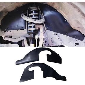 Fender Splash Guard Front Fender Liner Shield Seals Fit for Toyota FJ Cruiser with Clips (Fender Liners, Aprons, Shields, Splash Guards, Skirts, Guards)
