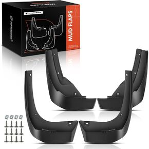 A-Premium Set of 4PCS Mud Flaps Splash Guards Mudflaps Mudguards with Hardware Kits Compatible with Honda Ridgeline 2017-2023, Front & Rear (Driver and Passenger Side)