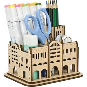 Pencil Pen Holder for Desk,Desk Accessories Holder,Desktop Stationery Organizer for Office School Home Supplies.(Dragon)