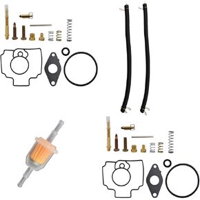 Carburetor Carb Rebuild Kit Repair Replacement for John Deere Mower 345 425 445 FD620 FD620D MIA11386 MIA12362 AM118872