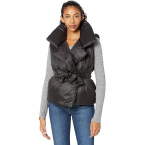 Norma Kamali Women's Spliced Reversible Sleeveless Sleeping Bag Vest