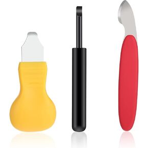 3 Pcs Watch Back Remover Tool, Watch Battery Replacement Tool Kit, Watch Cover Pry Tool Watch Back Case Opener Watchmaker Repair Kit Watch Back Cover Prying Device for Watch Repair