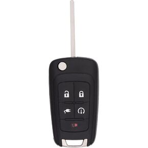 Keyless2Go Replacement for 5 Button PEPS Flip Key Chevrolet Volt OHT05918179 22923862