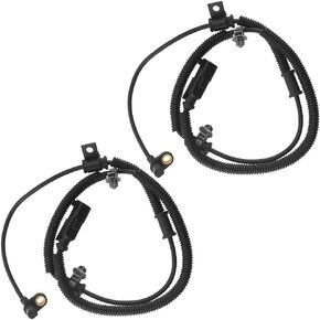 2pcs 4WD Front ABS Wheel Speed Sensor Compatible with 2011-2014 Ford F150, 2011-2014 Ford Expedition, 2011-2014 Lincoln Navigator ABS Sensor