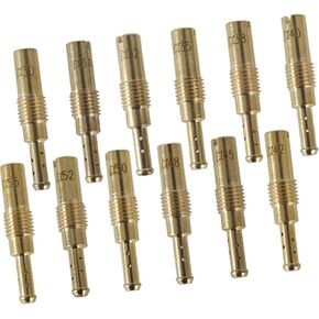 12PCS Set 30 31 32 35 38 40 42 45 48 50 52 55 Slow Pilot Jets Replacement for OKO CVK PWM