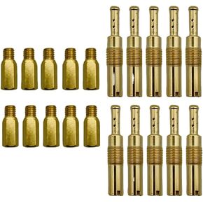 20 Pack Car Carburetor Nozzle Kit, Durable Metal Vehicle Carburetor Main Jet Slow Pilot Jet, Universal Waterproof Automotive Main Auxiliary Nozzle Pars for Truck SUV Car (Gold)