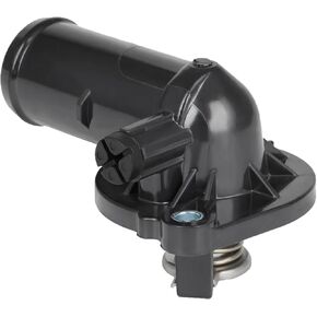 Engine Coolant Thermostat Housing Assembly 3.6L Compatible with Chrysler 200 Town Country - for Dodge Avenger Grand Caravan Iourney - for Jeep Cherokee - for Ram CV Promaster 1500 2500 - for VW Routan