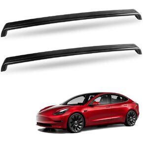 حامل سقفي متقاطع متوافق مع 2017 2018 2019 2020 2021 2022 2023 Tesla Model 3 ملحقات رف السقف لدراجة الأمتعة على السطح والزورق الكاياك in Kuwait