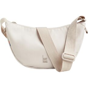 GOT BAG - Moon Bag Small with Adjustable Strap, Eco-Conscious Bag Made of Recycled Ocean Impact Plastic™ (Softshell Color)