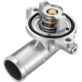 BDFHYK 902-3035 Upgrade Aluminium Coolant Thermostat Housing Assembly Compatible with 2011-2022 Chrysler 300 2011-2022 Dodge Challenger Charger 3.6L Replace 5184977AD 5184977AE 5184977AG 824-203