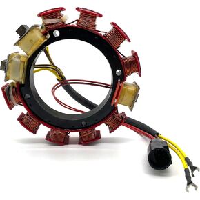 OMGparts Stator For Johnson Evinrude 35-Amp 150HP 155HP 175HP Outboard 6-Cylinder 2-Stroke (1989-1992) 173-4292 0583710 0584292 0763764