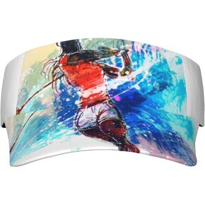 Golf Ball Sports Sun Visor Hat Fashion Empty Top Baseball Sun Cap Golf Tennis Visor for Women Men