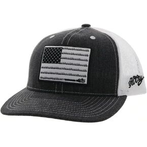HOOEY Liberty Roper Youth Adjustable Snapback Mesh Back Hat