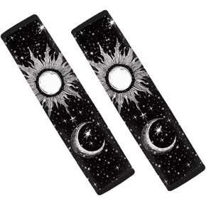 2 Pack Mushroom Snails Print Car Seat Belt Cover Soft Shoulder Pads for a More Comfortable Driving,Auto Interior Accessories for Women