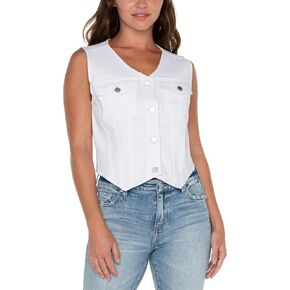 Liverpool Women's Denim Trucker Vest