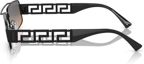 Versace Man Sunglasses Gold Frame, Dark Grey Lenses, 60MM in Saudi Arabia