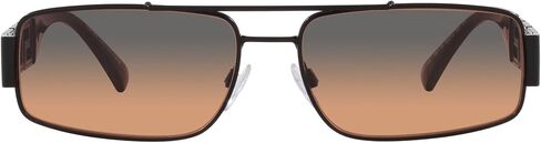 Versace Man Sunglasses Gold Frame, Dark Grey Lenses, 60MM in Saudi Arabia