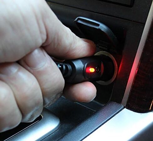 2 - 12-Volt Heated Travel Blanket with Patented Safety Timer by Trillium Worldwide (Navy, 58" x 42") in Kuwait