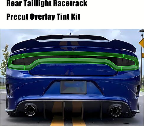 ملصق ضوء الذيل يناسب 2015-2024 ملحقات دودج تشارجر ملصق مضمار السباق الخلفي 2015، 2016، 2017، 2018، 2019، 2020،2021، 2022، 2023، 2024 in Kuwait