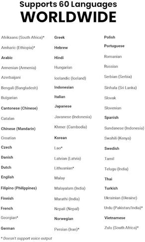 مترجم 3.0 مترجم لغة صوت ذكي فوري 3.1 بوصة جهاز محمول بشاشة ترجمة ثنائية الاتجاه للغة الصينية إلى 60 لغة للسفر والأعمال والدراسة دون الاتصال بالإنترنت (أحمر) in Kuwait