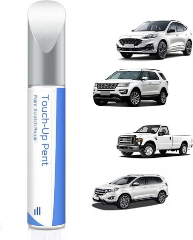 طلاء YZ/Z1/M6887 Oxford White Touch Up متوافق مع Ford Exact Match-Chips and Nicks Touch Up in Kuwait