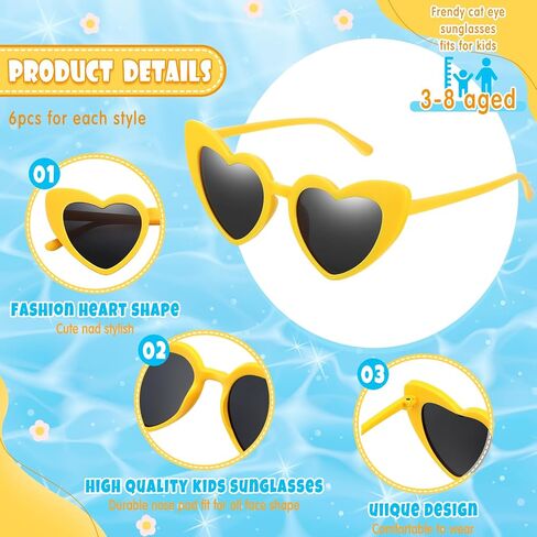 Kids Round Flower Sunglasses Toddler Cute Round Polarized Sunglasses Baby Sunglasses Outdoor UV Protection in Saudi Arabia
