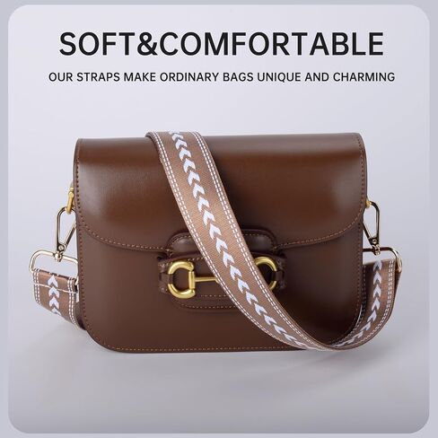 Purse Straps Replacement Crossbody Wide Bag Strap for Purses Adjustable Shoulder Straps for Women Handbags in Saudi Arabia