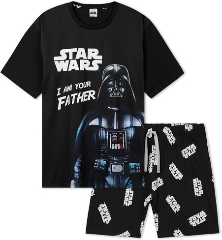 Disney Star Wars Mens Short Pyjamas Set, Dad Loungewear in Saudi Arabia