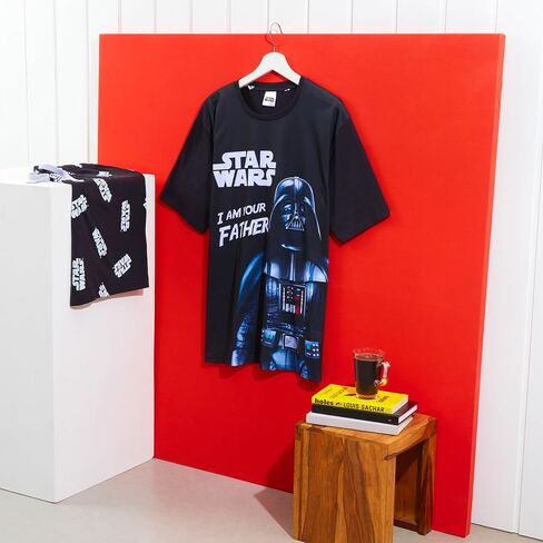 Disney Star Wars Mens Short Pyjamas Set, Dad Loungewear in Saudi Arabia