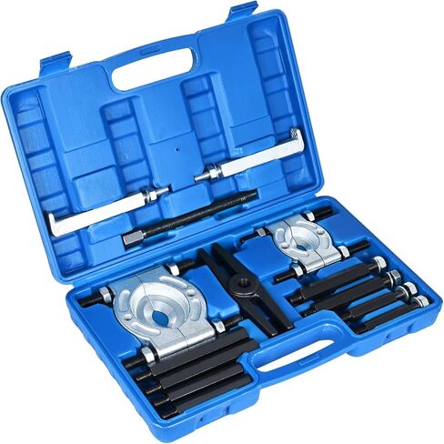 مجموعة أدوات سحب فاصل المحمل 14 قطعة، فواصل تحمل سعة 5 طن، مجموعة إزالة فواصل المحامل 2 بوصة و3 بوصة in Kuwait