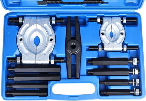 مجموعة أدوات سحب فاصل المحمل 14 قطعة، فواصل تحمل سعة 5 طن، مجموعة إزالة فواصل المحامل 2 بوصة و3 بوصة in Kuwait