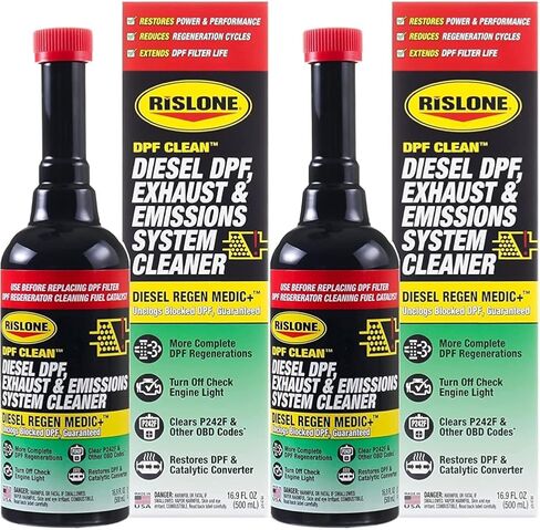 ريسلون DPF Clean Diesel DPF، منظف نظام العادم والانبعاثات، 4 عبوات in Saudi Arabia