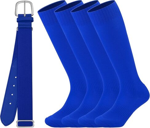 Ultrafun Kids Youth Baseball/Softball Socks and Belt Combo Set for Boys Girls in Saudi Arabia