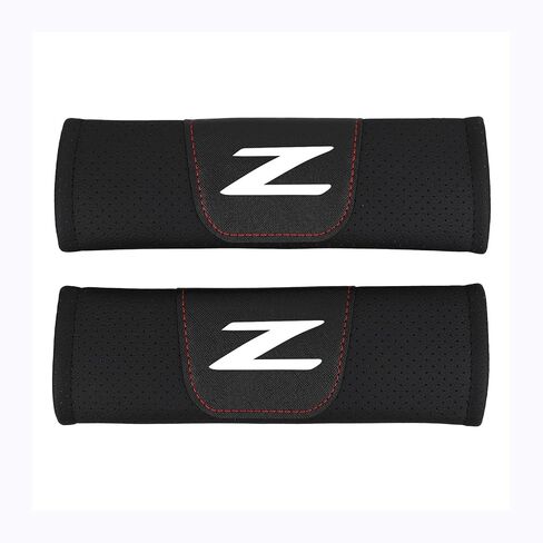 2 Pcs Car Seat Belt Covers for Adults Shoulder Pad Belt Strap Covers Compatible for Nissan 240ZX 280ZX 300ZX 350Z 370Z Z Car (WHITE) in Saudi Arabia