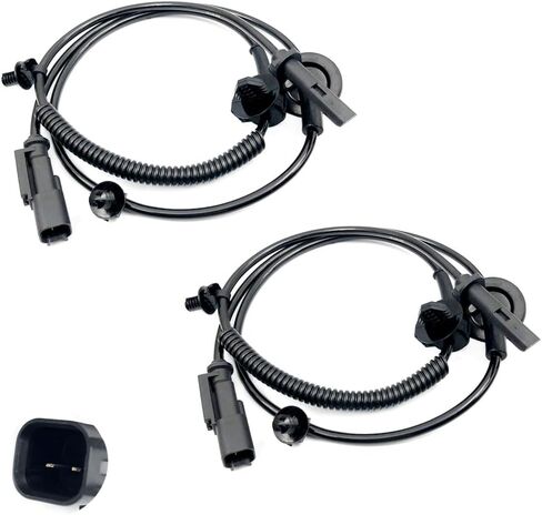 ABS Wheel Speed Sensor Front 22739727 Compatible with 2009-2017 Chevy Traverse Buick Enclave, 2007-2016 GMC Acadia, 2007-2010 Saturn Outlook 25832011 in Saudi Arabia