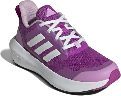 adidas Fortarun 2.0 Sneaker, Purple Burst/White/Bliss Lilac, 4 US Unisex Big Kid in Saudi Arabia