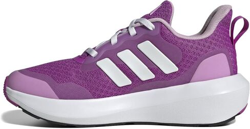adidas Fortarun 2.0 Sneaker, Purple Burst/White/Bliss Lilac, 4 US Unisex Big Kid in Saudi Arabia